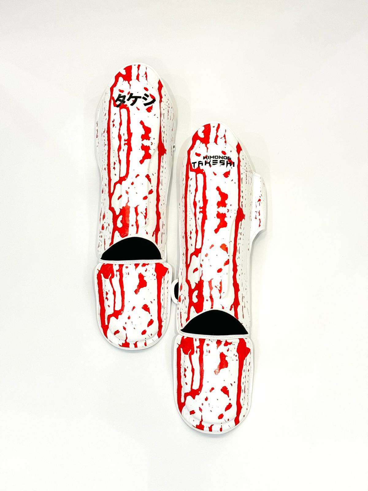 Takeshi Kimonos Bloody Shinguard