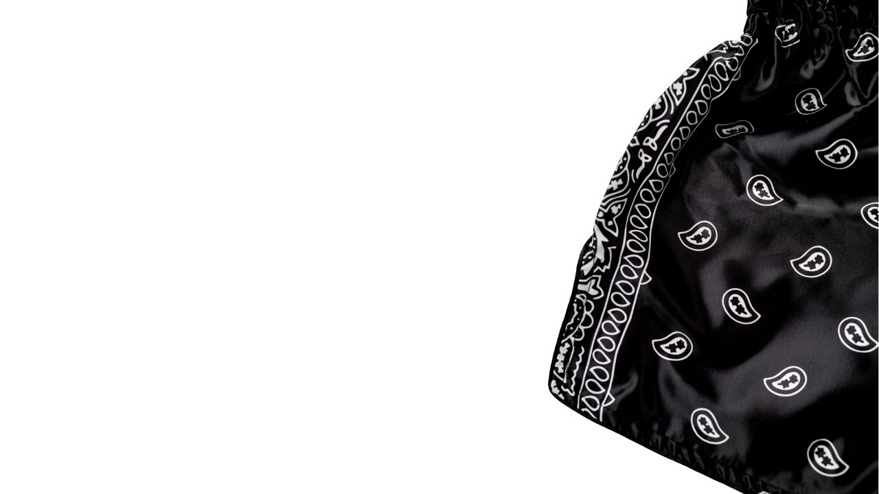 Black Bandana MuayThai Set